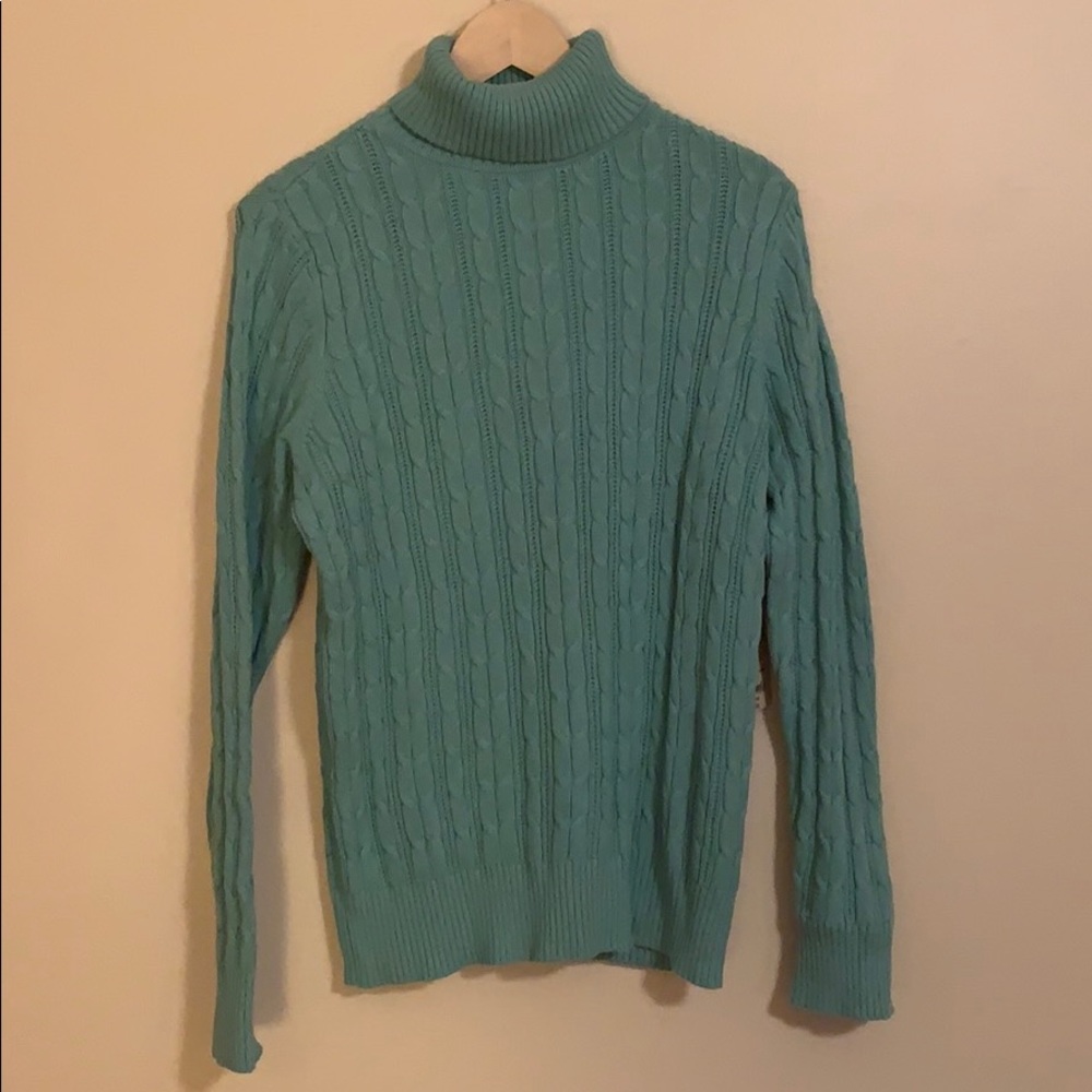 Knit Turtleneck Sweater